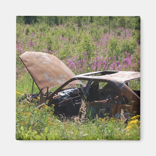 verlaten automagneet magneet (Voorkant)