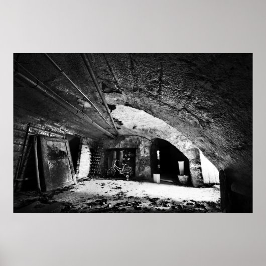 Verlaten Basement Poster (Voorkant)