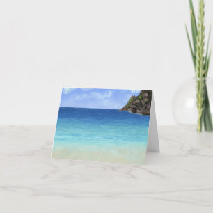 Verlaten Blue Water Beach Kaart