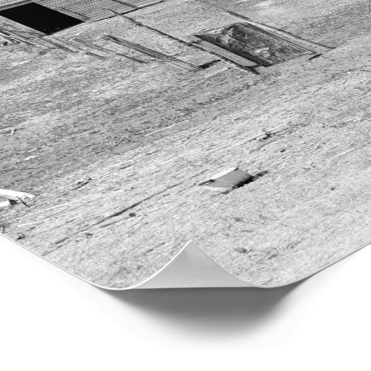 Verlaten Boerderij, 1936. foto Poster (Hoek)