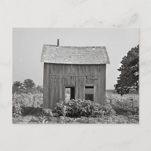 Verlaten boerderij, 1939 briefkaart (Voorkant)