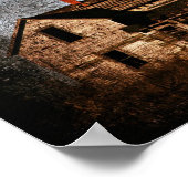 Verlaten Boerderij House Poster (Hoek)