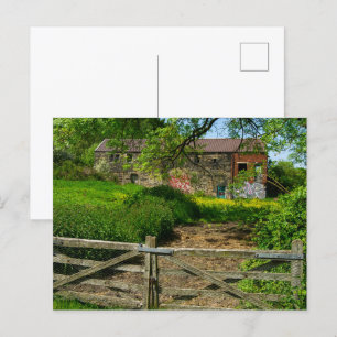 Verlaten boerderij in Bradley, Huddersfield Briefkaart