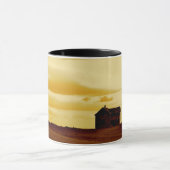 Verlaten Boerderij in de Mok Coffee in South Dakot (Midden)