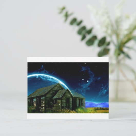 Verlaten Briefkaart (Staand voorkant)