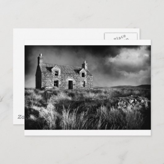 Verlaten Briefkaart (Voorkant / Achterkant)