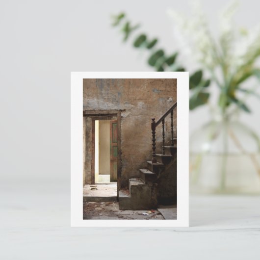 Verlaten Briefkaart (Staand voorkant)