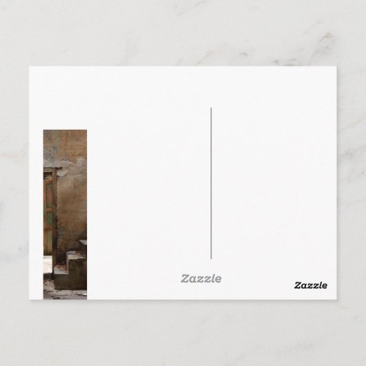 Verlaten Briefkaart (Achterkant)