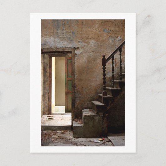 Verlaten Briefkaart (Voorkant)