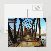 Verlaten Briefkaart RR Bridge (Voorkant / Achterkant)