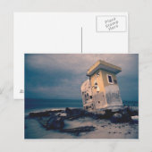 Verlaten Briefkaart Seaside Structure (Voorkant / Achterkant)
