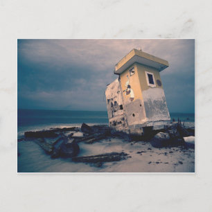 Verlaten Briefkaart Seaside Structure