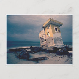 Verlaten Briefkaart Seaside Structure