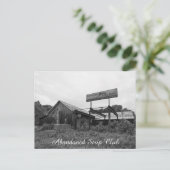 Verlaten Briefkaart Strip Club (Staand voorkant)