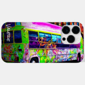 Verlaten Bus Street Art Case-Mate iPhone Case (Achterkant (horizontaal))