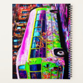 Verlaten Bus Street Art Planner (Achterkant)