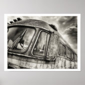 Verlaten busPoster Poster (Voorkant)