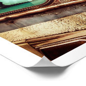 Verlaten busPoster Poster (Hoek)