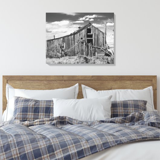 "Verlaten" canvas (Insitu (Slaapkamer))