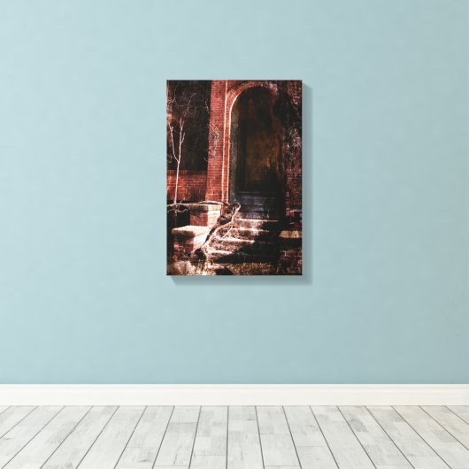 Verlaten Canvas Afdruk (Insitu (Houten vloer))