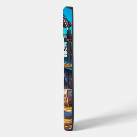 Verlaten Carnaval Leeg reuzenrad en ritten Case-Mate iPhone Case (Achterkant / Links)