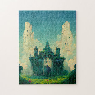 Verlaten Chateau Fantasy Sci-Fi Legpuzzel