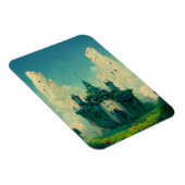 Verlaten Chateau Fantasy Sci-Fi Magneet (Rechterzijde)