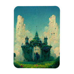 Verlaten Chateau Fantasy Sci-Fi Magneet