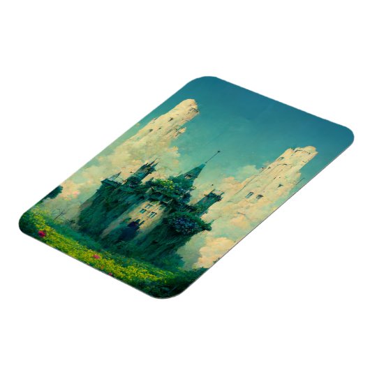 Verlaten Chateau Fantasy Sci-Fi Magneet (Linkerzijde)