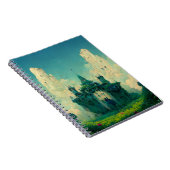 Verlaten Chateau Fantasy Sci-Fi Notitieboek (Rechterzijde)