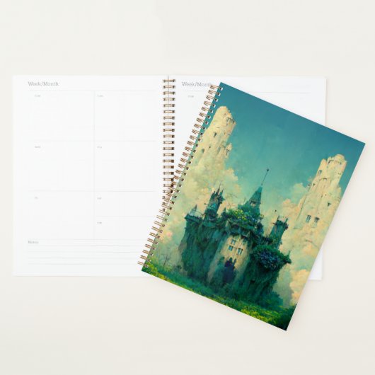 Verlaten Chateau Fantasy Sci-Fi Planner (Display)