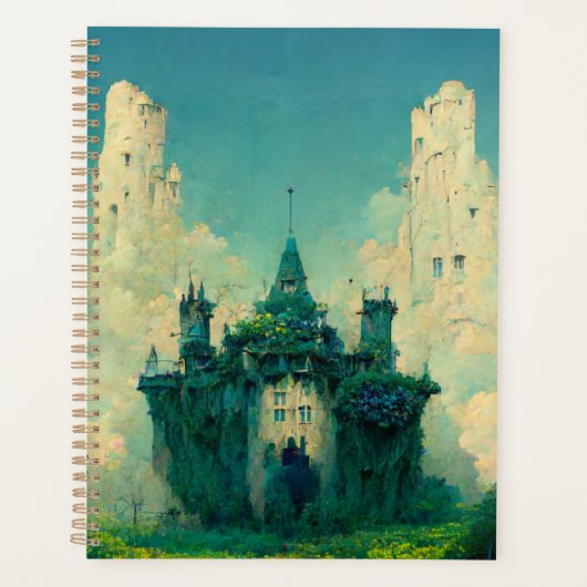 Verlaten Chateau Fantasy Sci-Fi Planner (Voorkant)