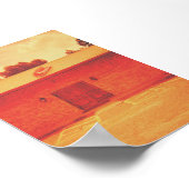 Verlaten cowboybar poster (Hoek)