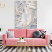 Verlaten dam canvas afdruk (Insitu (Woonkamer))
