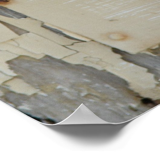 Verlaten deur poster (Hoek)