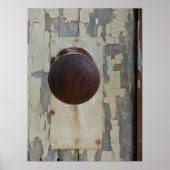 Verlaten deur poster (Voorkant)