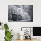 Verlaten doos poster (Thuiskantoor)