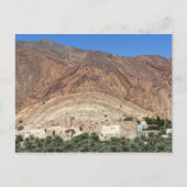 Verlaten dorp Birkat Al Mawz - Oman Briefkaart (Voorkant)