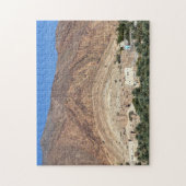 Verlaten dorp Birkat Al Mawz - Oman Legpuzzel (Verticaal)