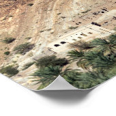 Verlaten dorp Birkat Al Mawz - Oman Poster (Hoek)