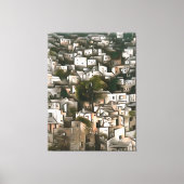 Verlaten dorp van het Kayakoy Fethiye-landschapsku Canvas Afdruk (Voorkant)