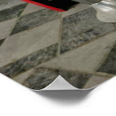 Verlaten Eetcafé Poster (Hoek)