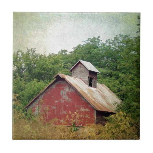 Verlaten en verbouwd tegeltje (Voorkant)