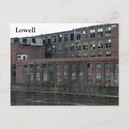 Verlaten fabriek briefkaart (Voorkant)