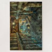 verlaten fabriekspuzzel legpuzzel (Verticaal)