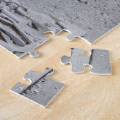 Verlaten Fantasie Frans Chateau Slaapkamer Legpuzzel (Zijkant)