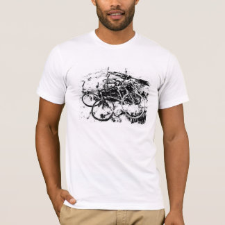 verlaten fietsen t-shirt