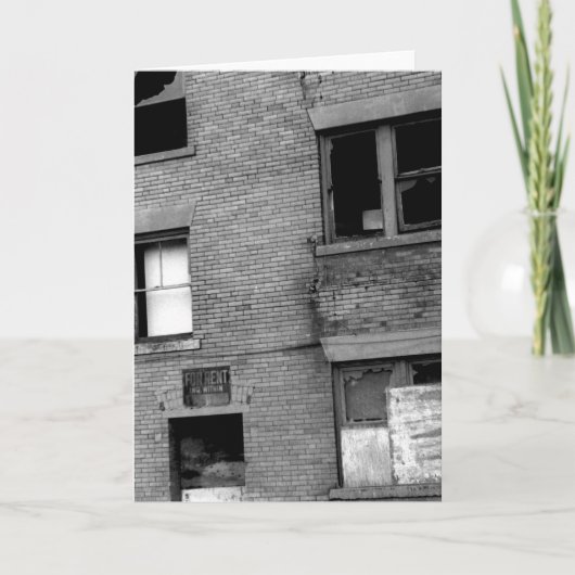 Verlaten Flat voor Huur Kaart (Voorkant)