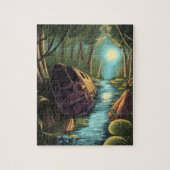 Verlaten frain legpuzzel (Verticaal)