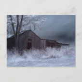 Verlaten gebouw briefkaart (Voorkant)